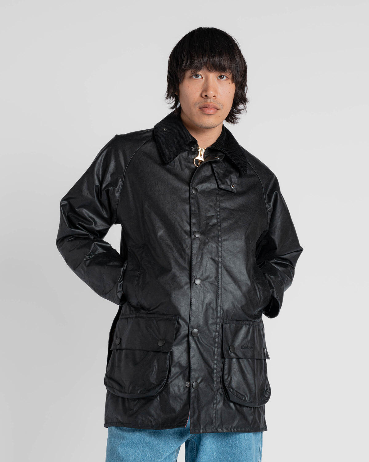 Barbour Beaufort Wax Jacket | MWX0017BK91 | AFEW STORE